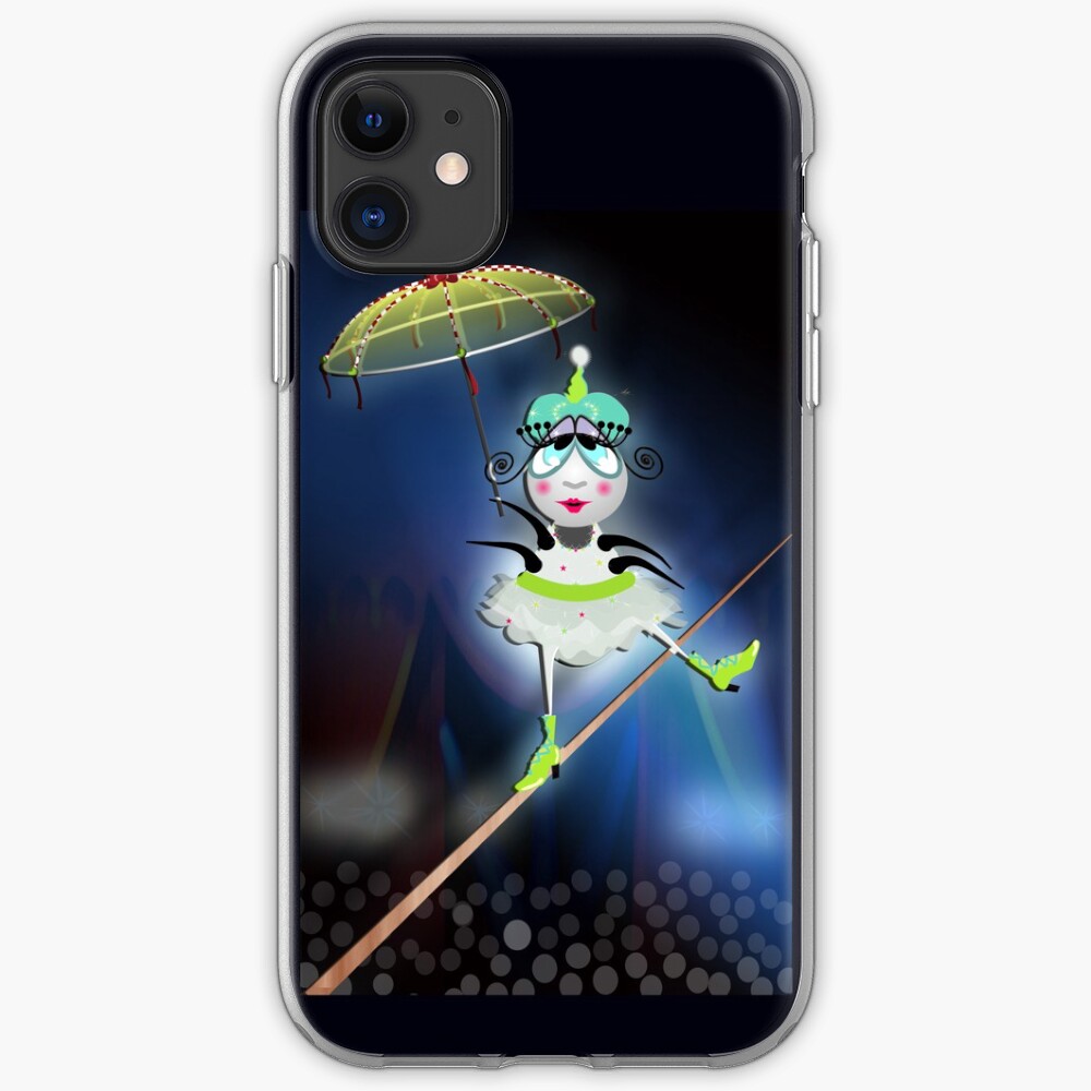 The Flea Circus - The Tightrope Walker Flea iPhone Case & Cover