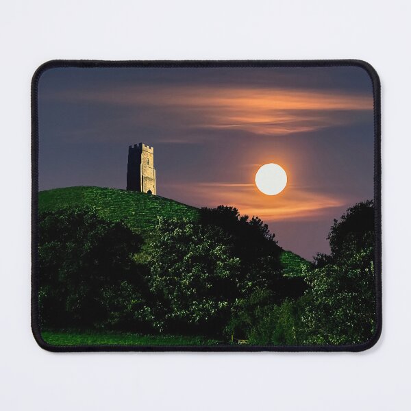 Item preview, Glastonbury Tor Bright Moon designed and sold by Alisonchambers2.