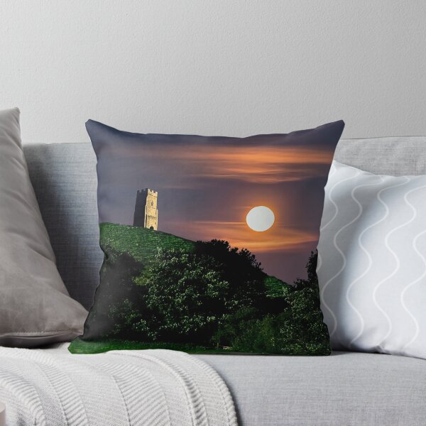 Item preview, Glastonbury Tor Bright Moon designed and sold by Alisonchambers2.