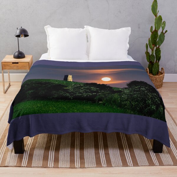 Item preview, Glastonbury Tor Bright Moon designed and sold by Alisonchambers2.