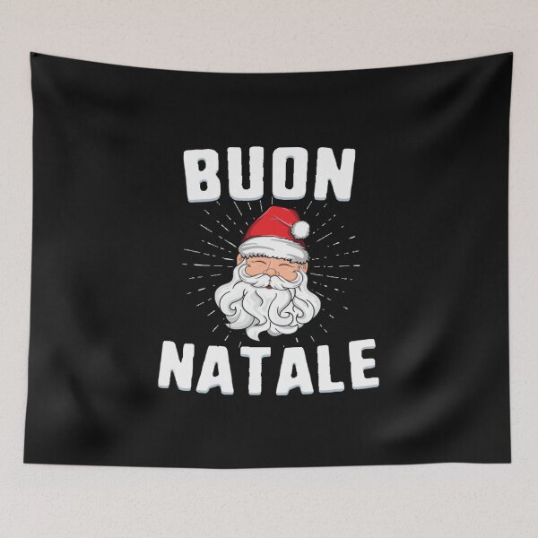 Item preview, Buon Natale Christmas T-Shirt Italy Italian Santa Babbo designed and sold by KarlWetzel.