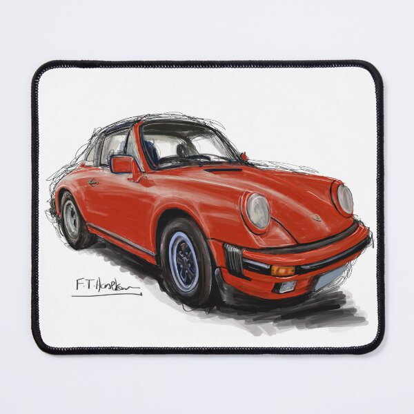 Item preview, Red Porsche 911 Targa, German sportscar  designed and sold by Francohanekom.