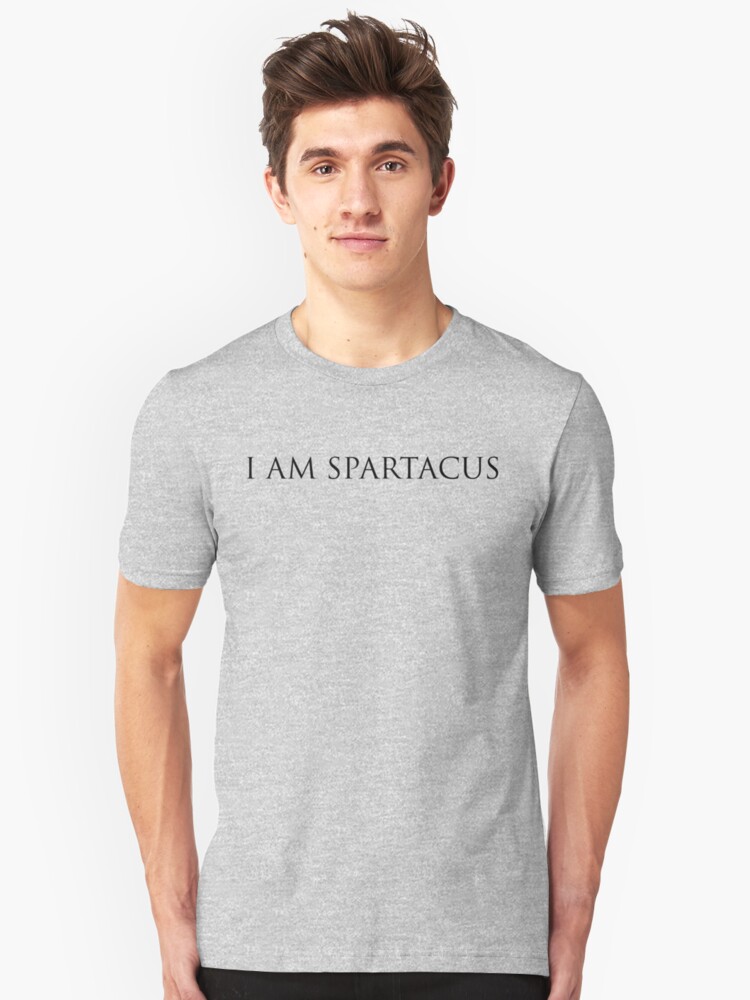 i am spartacus shirt