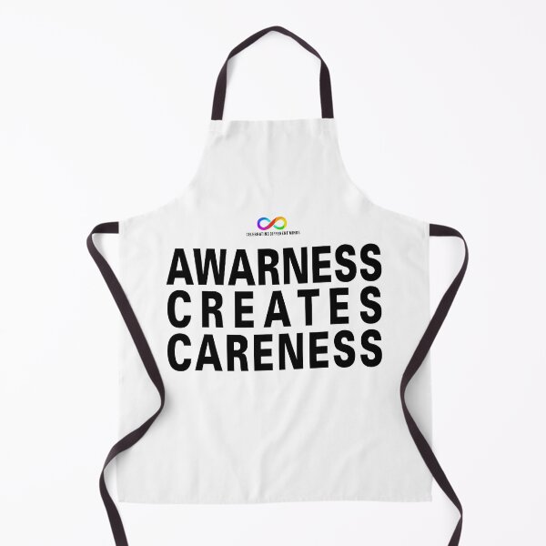 Item preview, Awareness creates careness for lighter t-shirts designed and sold by Death Rock Tee.