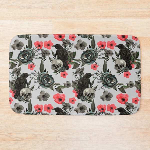 Item preview, Black crowes - gothic raven seamless pattern designed and sold by pinkyfish1010.