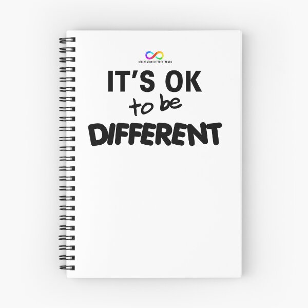 Item preview, It's ok to be different for lighter T-shirts designed and sold by Death Rock Tee.