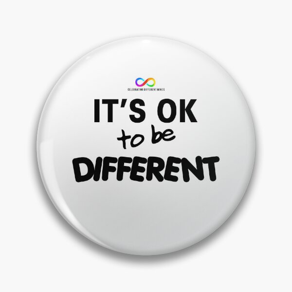 Item preview, It's ok to be different for lighter T-shirts designed and sold by Death Rock Tee.