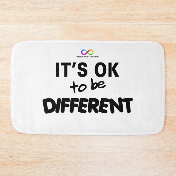 Item preview, It's ok to be different for lighter T-shirts designed and sold by Death Rock Tee.
