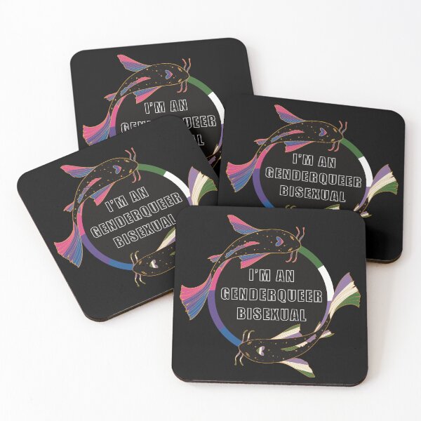 Item preview, Genderqueer and Bisexual Koi Fish designed and sold by Avlana Fontaine.