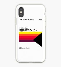 Vaporwave リサフランク420 / 現代のコンピュ VHS iPhone Case