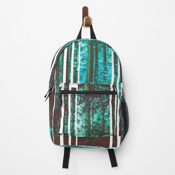 Item preview, Trippy Green Forest - Cool Dark Green Deep Forest Artwork  designed and sold by MrGiftee.