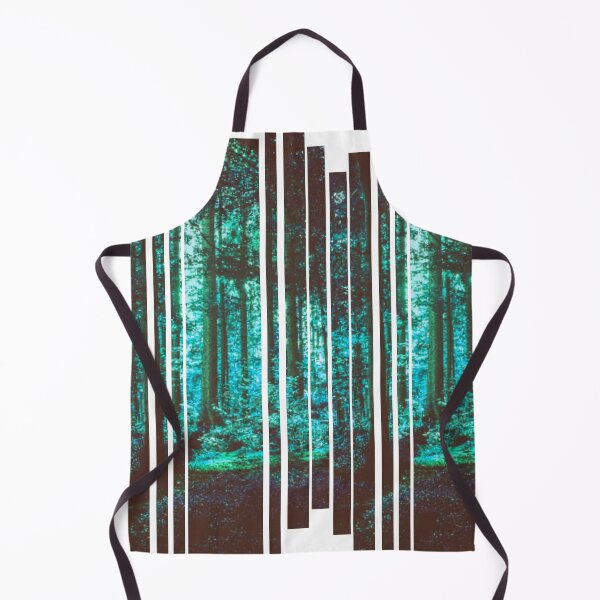 Item preview, Trippy Green Forest - Cool Dark Green Deep Forest Artwork designed and sold by MrGiftee.