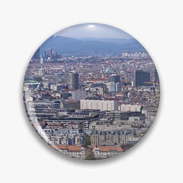 Item preview, Vienna and Danube river cityscape designed and sold by goceris.