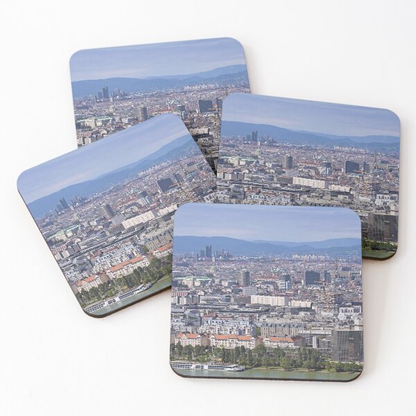 Item preview, Vienna and Danube river cityscape designed and sold by goceris.