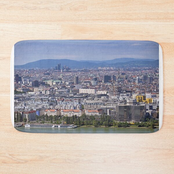 Item preview, Vienna and Danube river cityscape designed and sold by goceris.