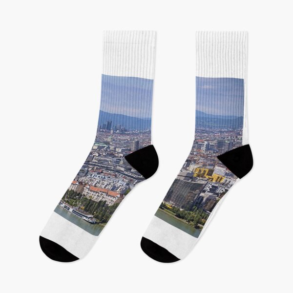 Item preview, Vienna and Danube river cityscape designed and sold by goceris.