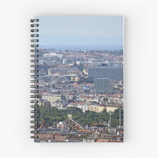 Item preview, Vienna city and Prater amusement park cityscape designed and sold by goceris.