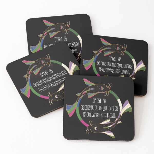 Item preview, Genderqueer and Polysexual Koi Fish designed and sold by Avlana Fontaine.