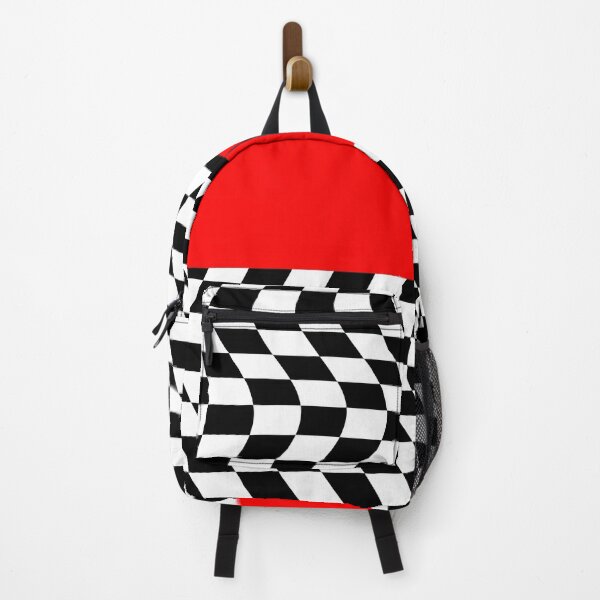 Item preview, Trippy Black and white Optical Illusion - Checkered Optical Illusion Trippy Dual Design designed and sold by MrGiftee.