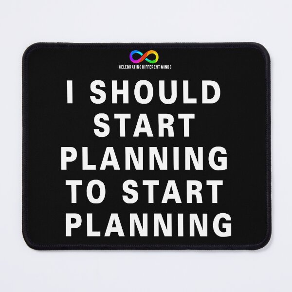 Item preview, I should start planning to start planning designed and sold by Death Rock Tee.