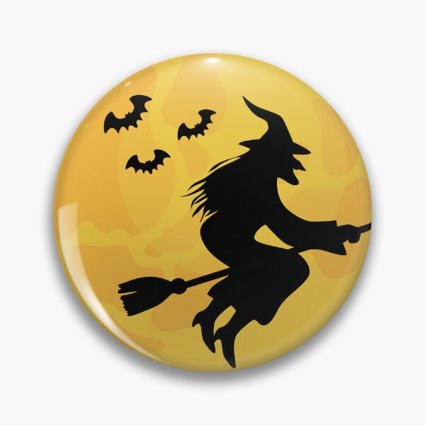 Item preview, witch in halloween sky designed and sold by JAG2B.