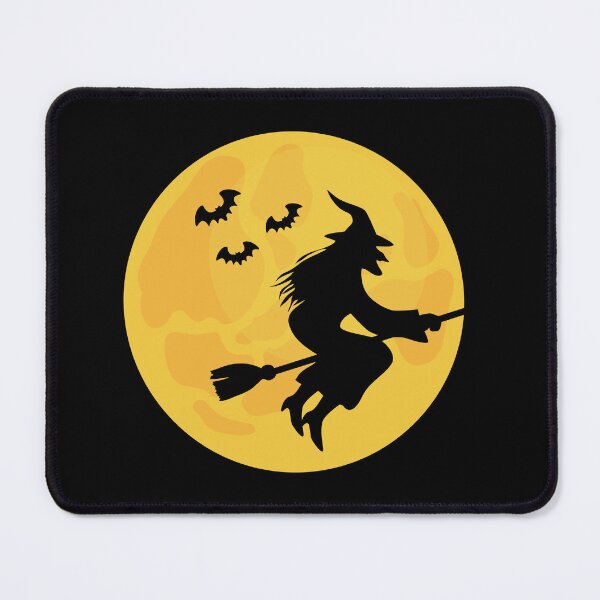 Item preview, witch in halloween sky designed and sold by JAG2B.