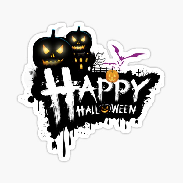 Item preview, scary happy halloween!! designed and sold by JAG2B.