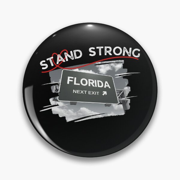 Item preview, Black and white florida support design designed and sold by reka88.