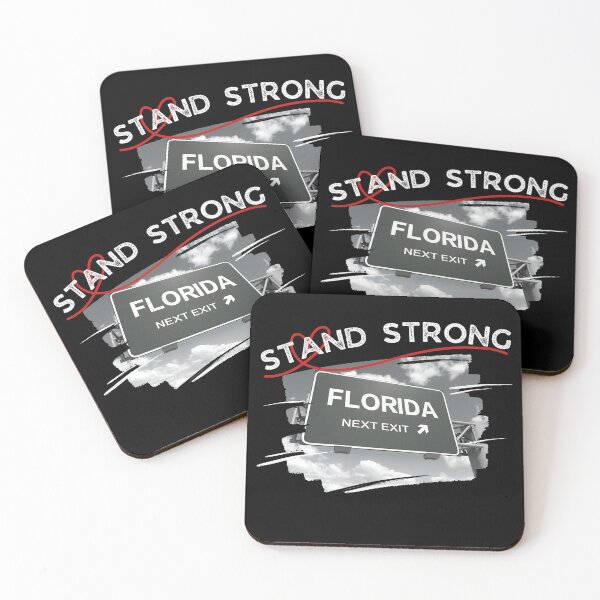 Item preview, Black and white florida support design designed and sold by reka88.