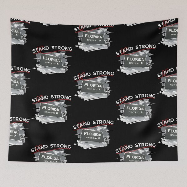 Item preview, Black and white florida support design designed and sold by reka88.