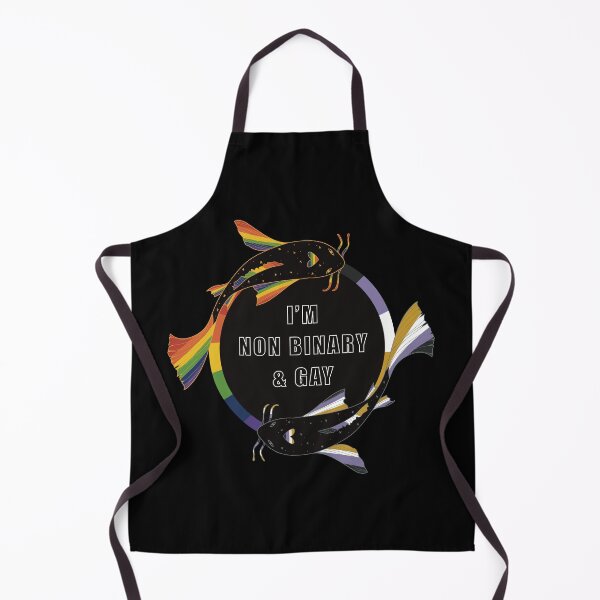 Item preview, Nonbinary and Gay Koi Fish designed and sold by Avlana Fontaine.