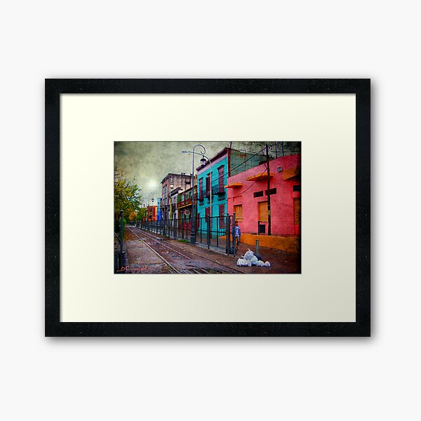 La Boca Framed Art Print