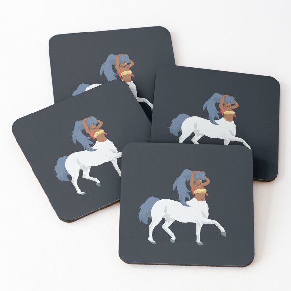 Item preview, Cute Centaur Anime Girl - Dark Blue Hair designed and sold by Chubuter.