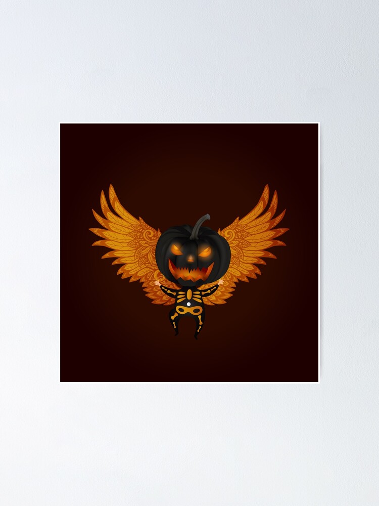 Tiny) Overall Avatar - Orange Pumpkin