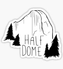 HALF DOME Sticker