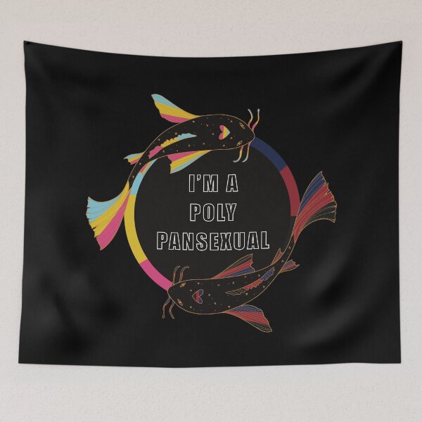 Item preview, Polyamorous and Pansexual Koi Fish designed and sold by Avlana Fontaine.