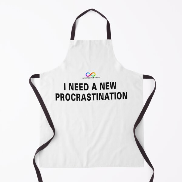 Item preview, I need a new procrastination for lighter T-shirts. designed and sold by Death Rock Tee.