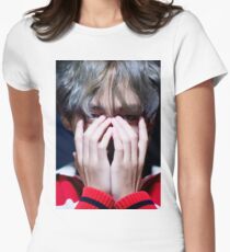 Kim Taehyung Women's Fitted T-Shirt