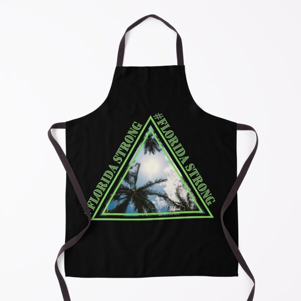 Item preview, Blue and green triangle with palm trees florida support design designed and sold by reka88.