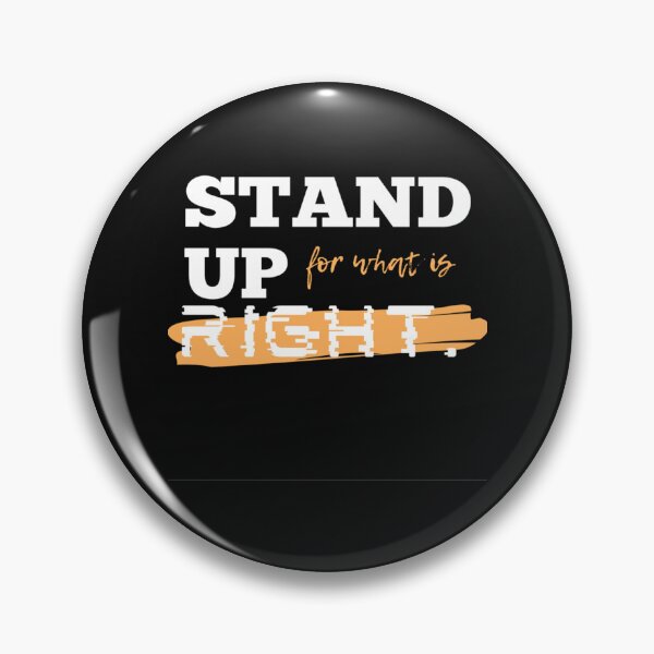 Item preview, Cool Stand Up for What is Right, un dicton motivant pour les avocats et les avocats, cadeau pour les designed and sold by KarlWetzel.