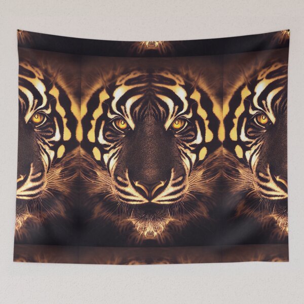 Item preview, Tiger portrait designed and sold by AI1artist.