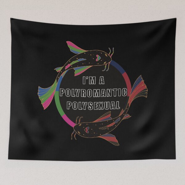 Item preview, Polyamorous and Polysexual Koi Fish designed and sold by Avlana Fontaine.