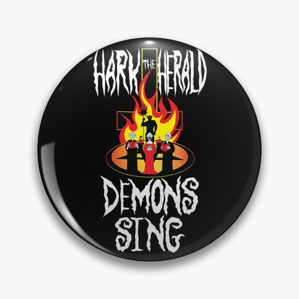 Item preview, Hark the herald demons sing designed and sold by LostintheLines.