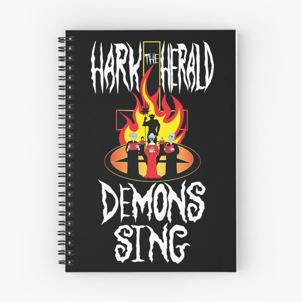 Item preview, Hark the herald demons sing designed and sold by LostintheLines.