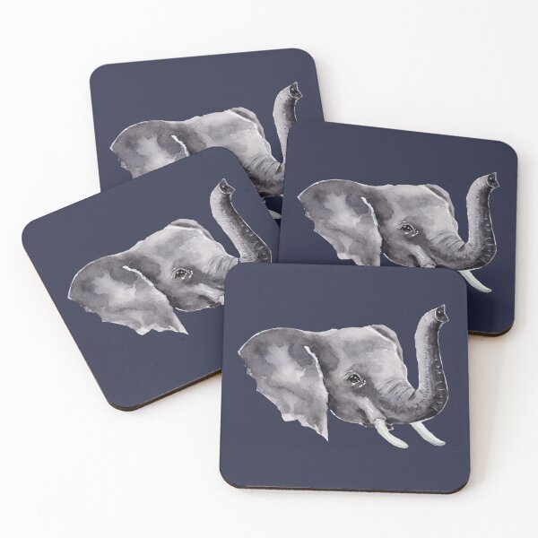 Item preview, Elephant - Watercolour Illustration designed and sold by Pattokarts.