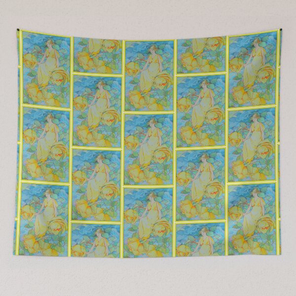 Item preview, Antique victorian illustration from 1902, dream of yellow roses! designed and sold by Jillyanne Downs.