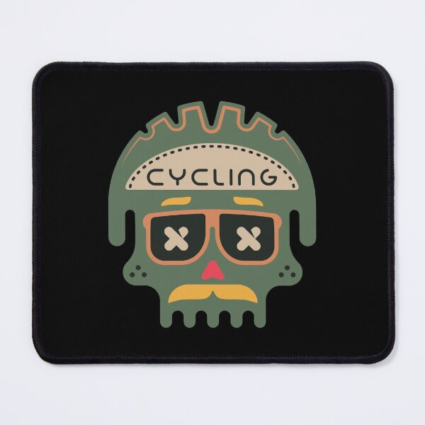 Item preview, cycling skull designed and sold by ultrakuik.