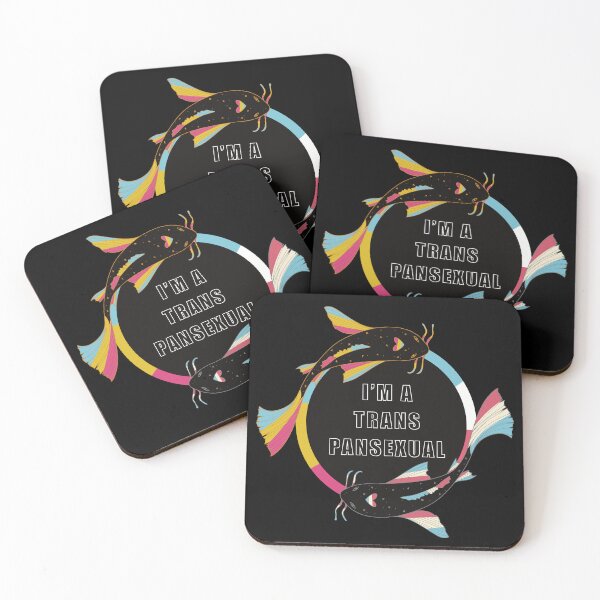 Item preview, Trans and Pansexual Koi Fish designed and sold by Avlana Fontaine.