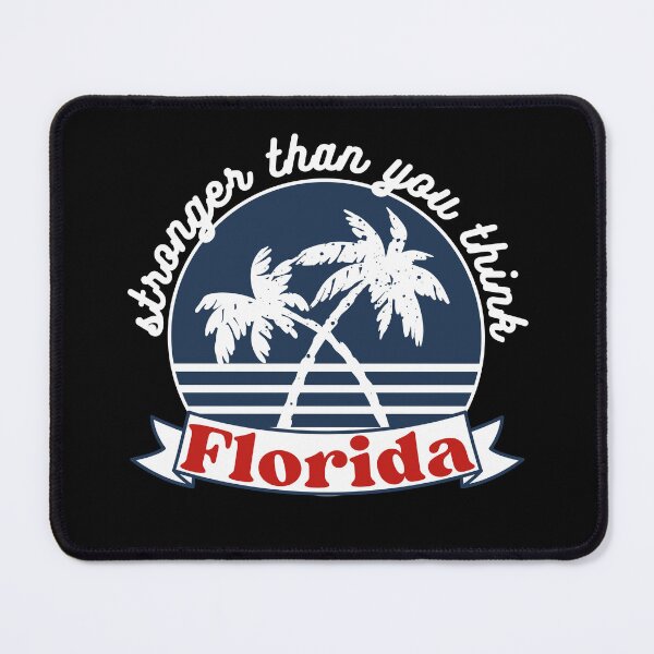 Item preview, Stronger than you think blue and red palm trees florida support design designed and sold by reka88.