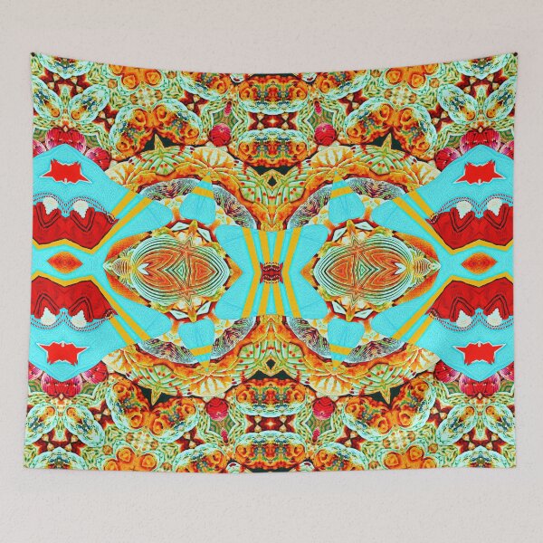 Item preview, HARMONIOUS COCKTAIL OF ARUBA SHELLFISH - UNFORGETTABLE ARUBA CHRISTMAS SOUVENIRS - ARUBAN PARADISE ISLAND ABSTRACT GEOMETRIC PAINTING - ARUBAN ABSTRACT FLAG INSPIRATION - ARUBA ONE HAPPY ISLAND. designed and sold by Ralek.